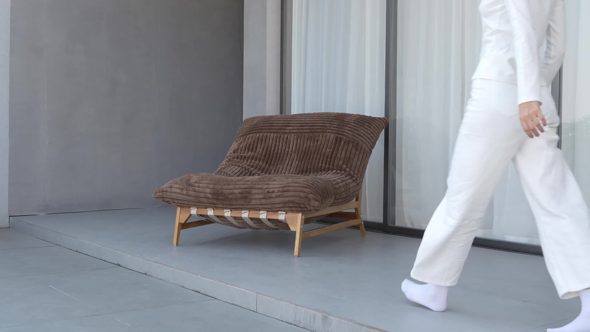 Oversized Chaise Lounge Chair, 47.24\