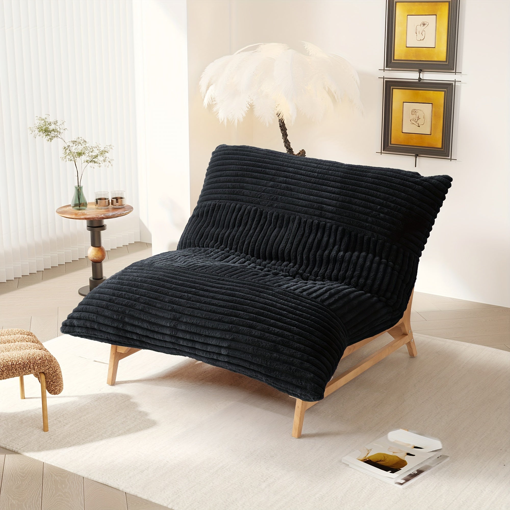 Oversized Chaise Lounge Chair, 47.24\
